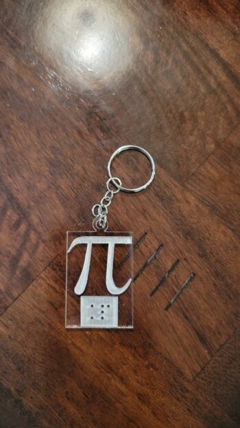 Image of "Pi" Keychain
